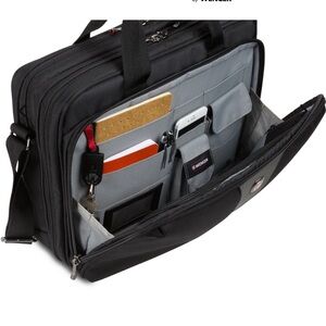Wenger Black and Gray Laptop Bag